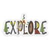 Explore v.Word Sticker - GZila Designs