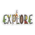 Explore v.Word Sticker - GZila Designs