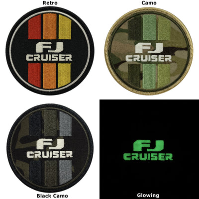FJ Cruiser Retro Circle Patch - GZila Designs