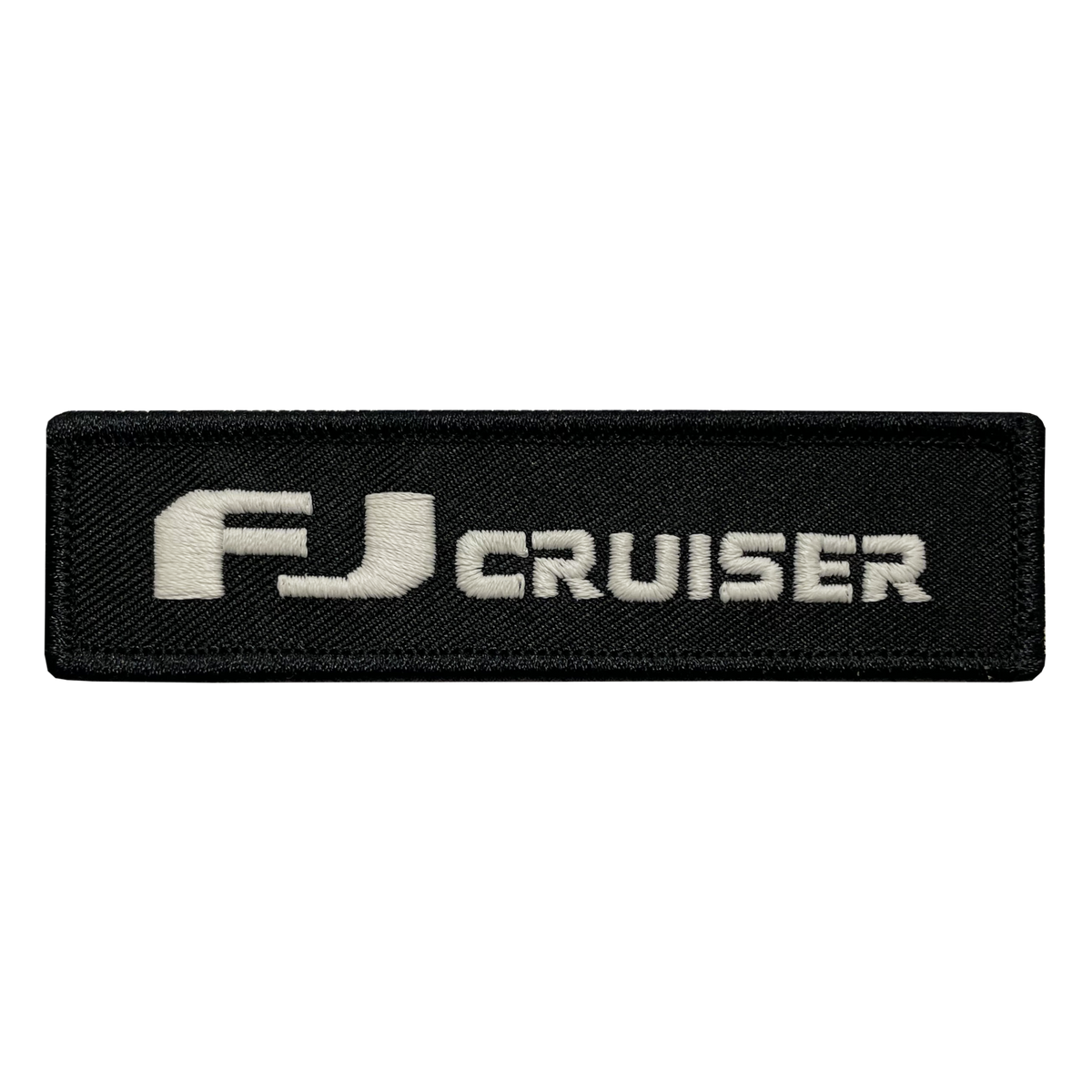FJ Cruiser Black Name Tape Patch - GZila Designs
