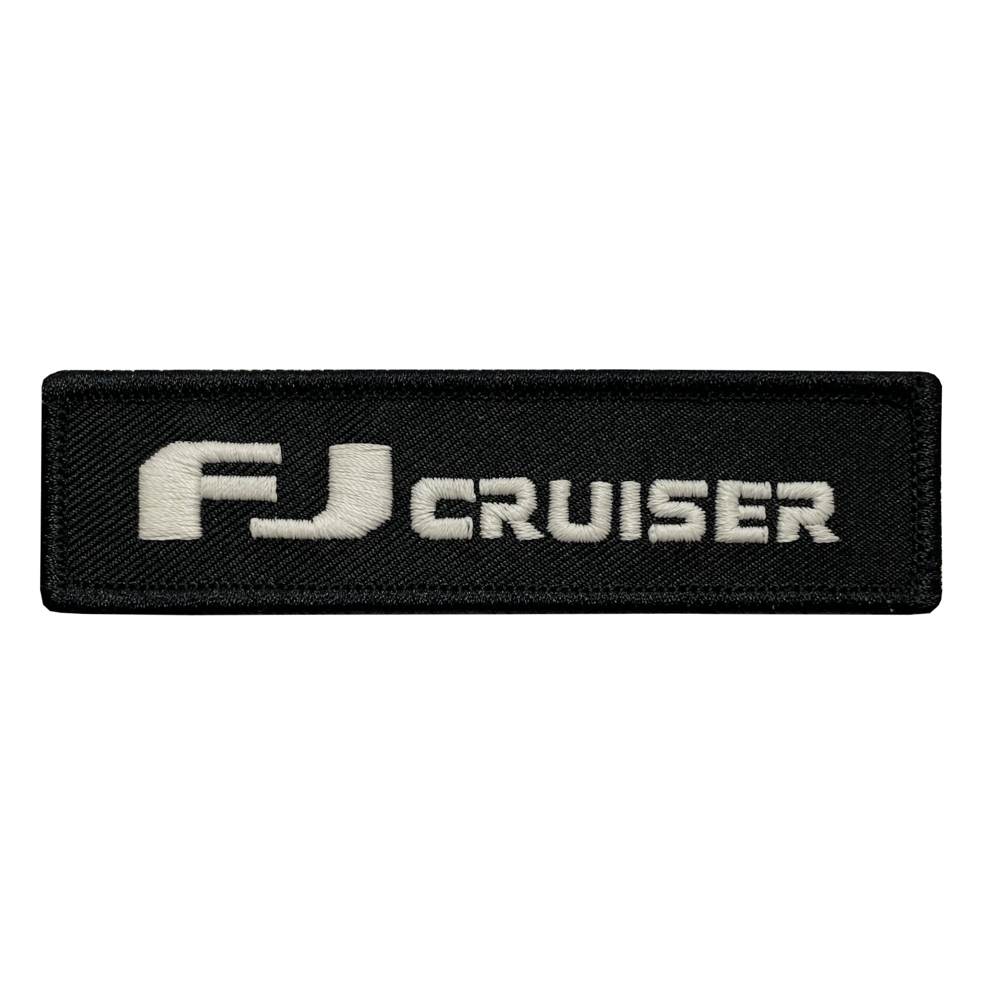 FJ Cruiser Black Name Tape Patch - GZila Designs