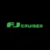 FJ Cruiser Black Name Tape Patch - GZila Designs