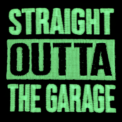 Straight Outta The Garage Patch - GZila Designs