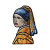 Girl with a Pearl Earring Character Patch - GZila Designs