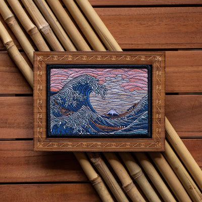 The Great Wave Off Kanagawa Patch - GZila Designs