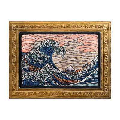 The Great Wave Off Kanagawa Patch - GZila Designs