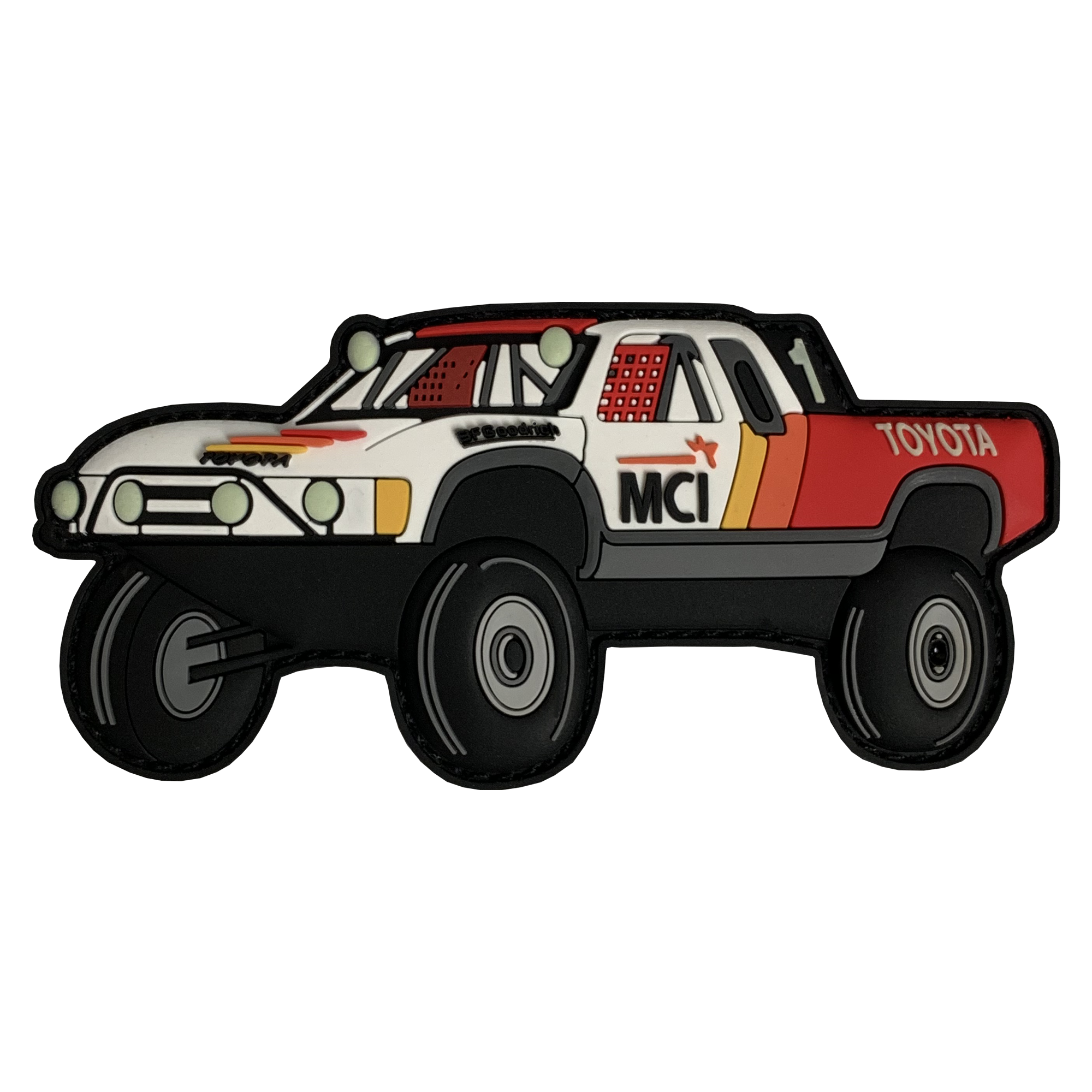 Ivan Trophy Truck Patch - GZila Designs