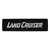 Land Cruiser Black Name Tape Patch - GZila Designs