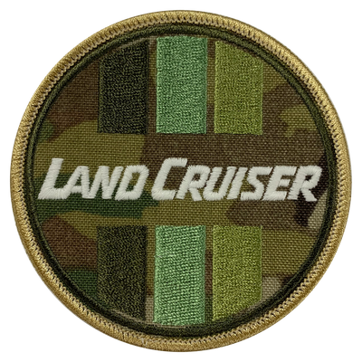 Land Cruiser Camo Circle Patch - GZila Designs