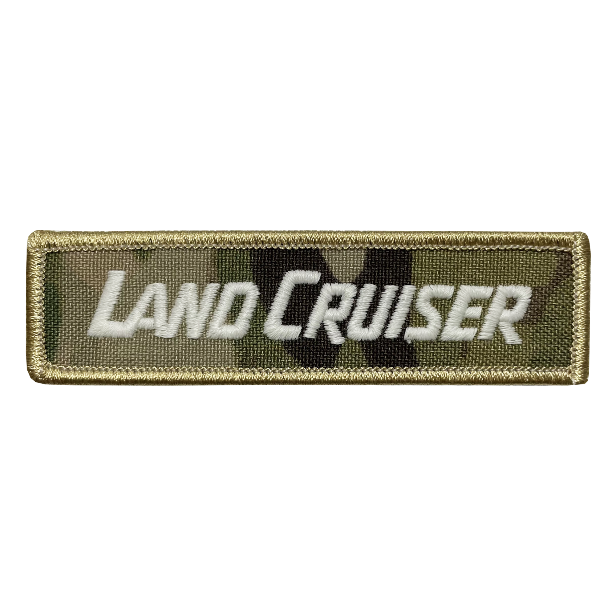 Land Cruiser Camo Name Tape Patch - GZila Designs