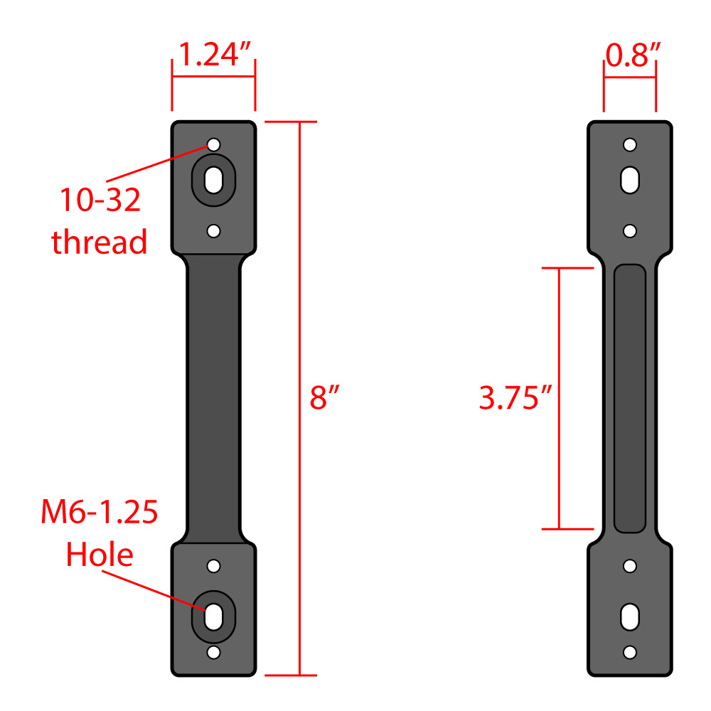 Maglite Mount XL for FJ Cruiser - GZila Designs