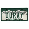 Ouray License Plate Patch - GZila Designs