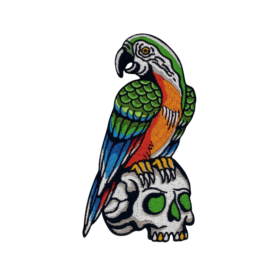 Parrot and Skull