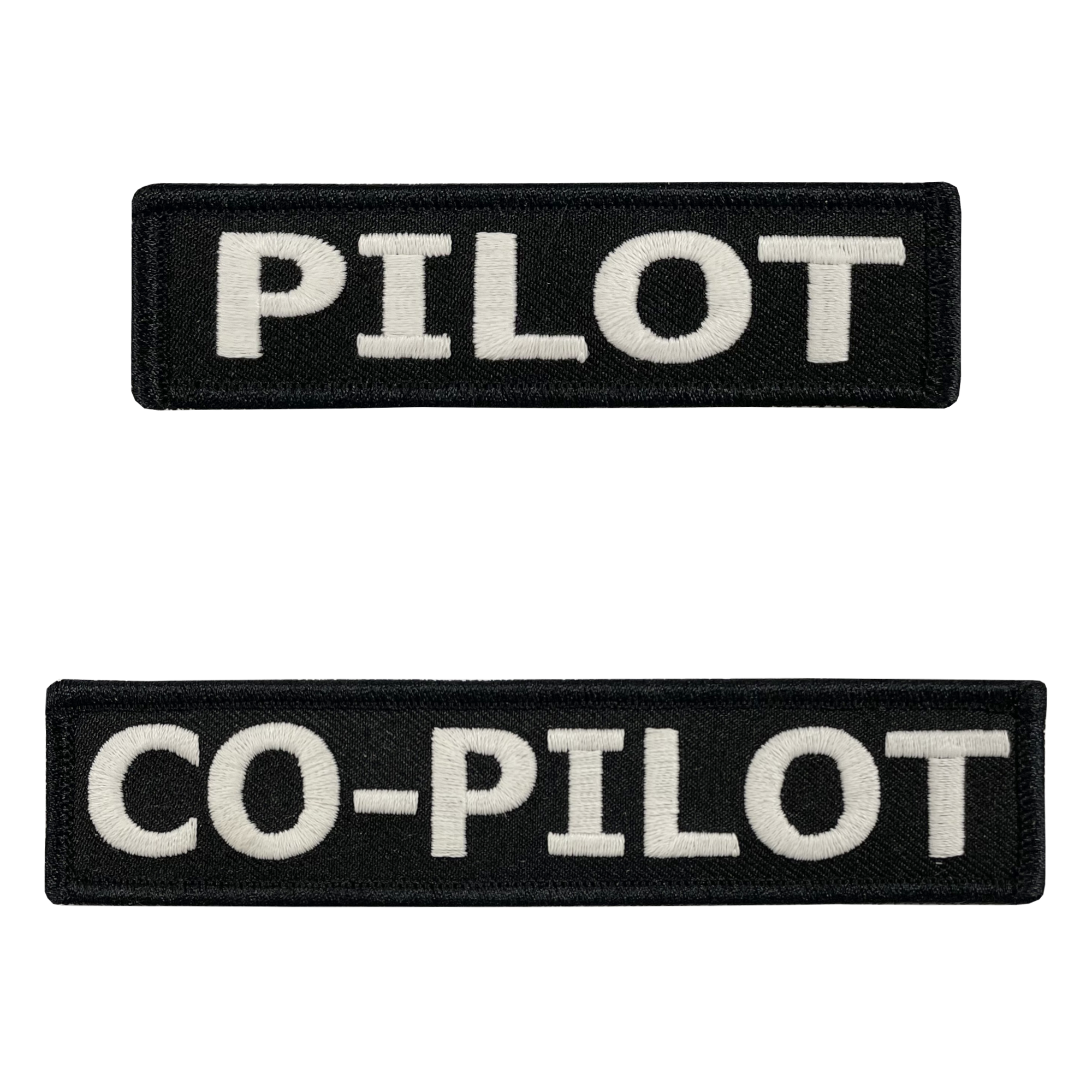Pilot + Co-Pilot Name Tape Patch - GZila Designs