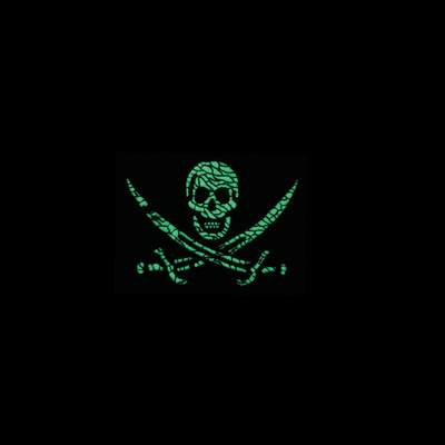 Calico Jack Pirate Flag [v1] Patch - GZila Designs