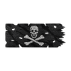 Black Sam Pirate Flag [v5] Patch - GZila Designs