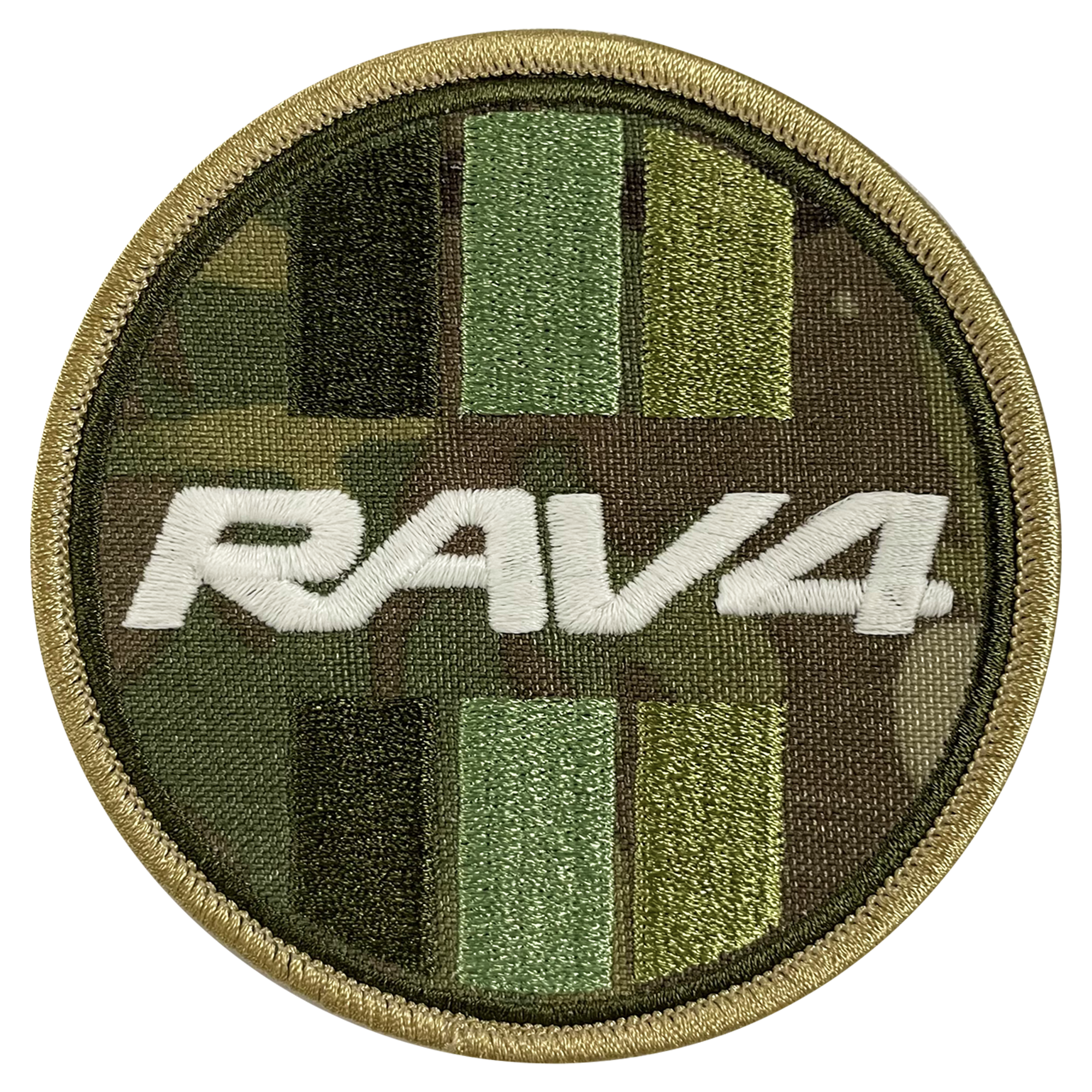 RAV4 Camo Circle Patch - GZila Designs