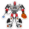 Robot FJ40 Sticker - GZila Designs