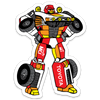 Robot Ivan Sticker - GZila Designs