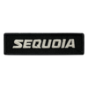 Sequoia Black Name Tape Patch - GZila Designs