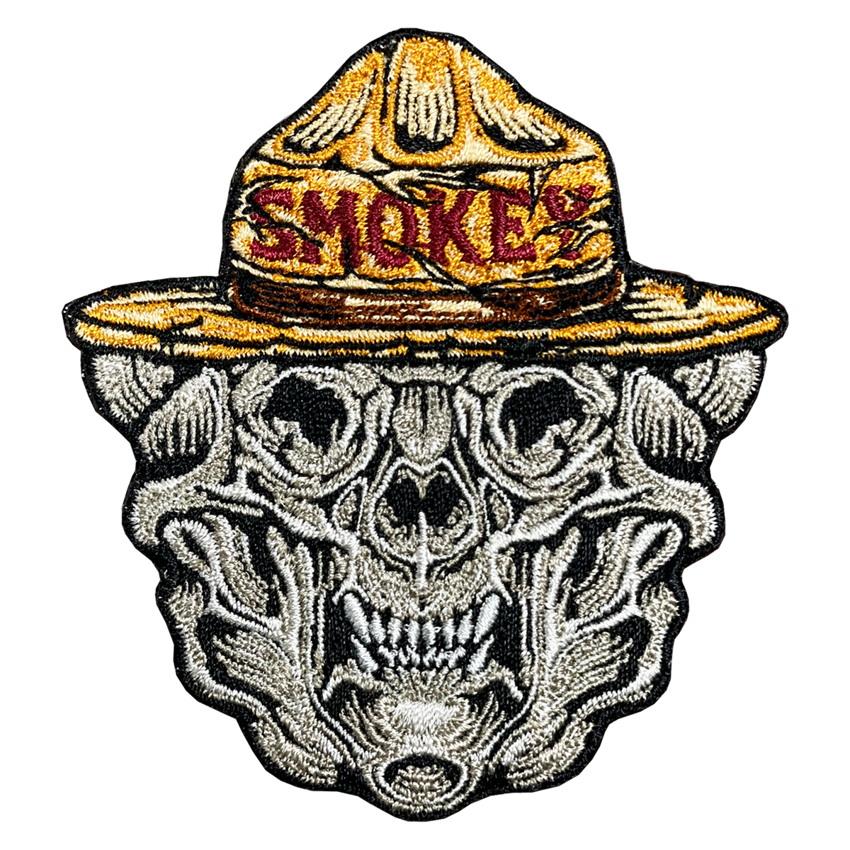 Smokey Skull Patch🐻