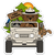 Smokey Bear FJ40 Sticker - GZila Designs