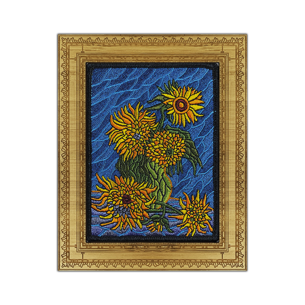 Van Gogh Sunflowers - Second Version - Patch - GZila Designs