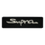 Supra Black Name Tape Patch - GZila Designs