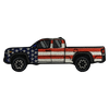 Tacoma Access Cab Patriotic Patch - GZila Designs