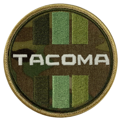Tacoma Camo Circle Patch - GZila Designs