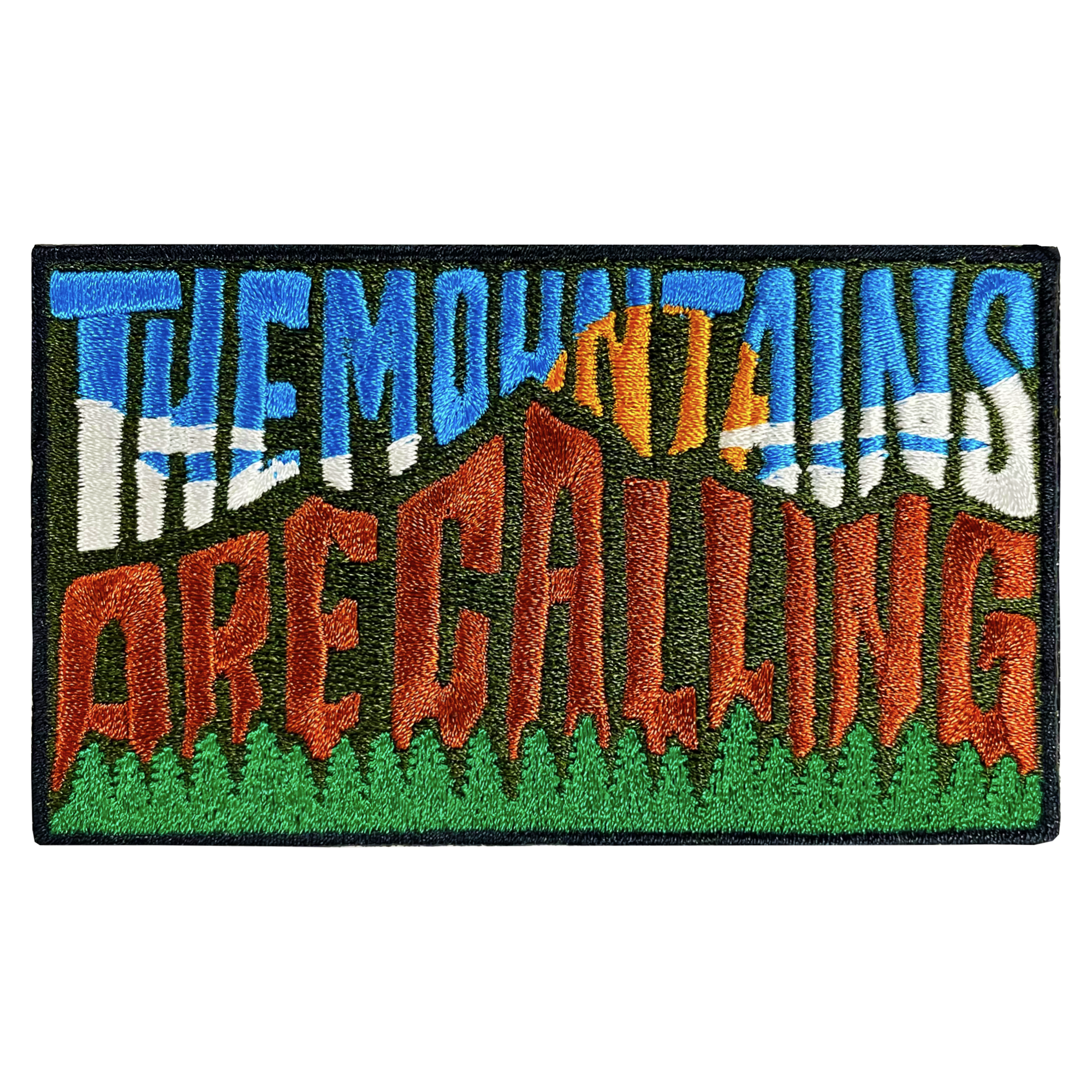 The Mountains Are Calling Patch - GZila Designs