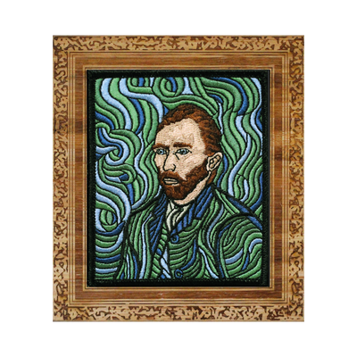Vincent Van Gogh - Self-Portrait Patch - GZila Designs