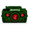 WildZila v2 Sticker - GZila Designs