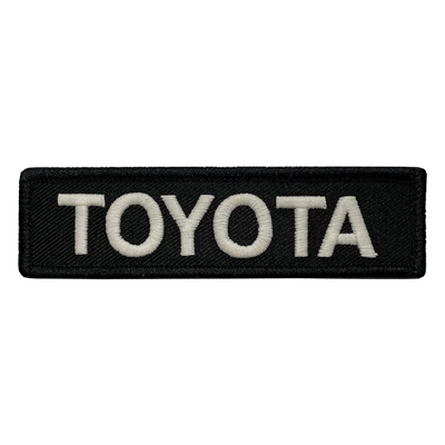 Yota Black Name Tape Patch - GZila Designs