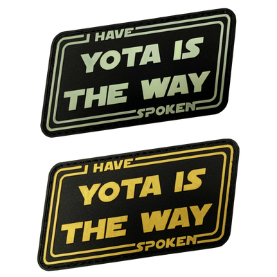 Yota Is The Way Patches - GZila Designs