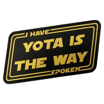 Yota Is The Way Patches - GZila Designs